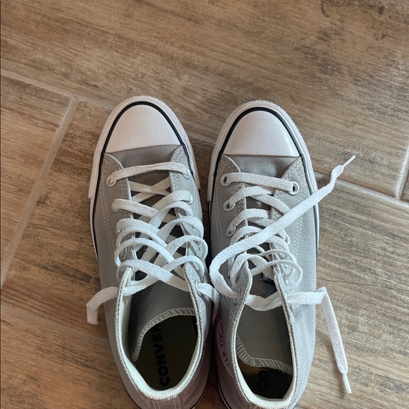 Converse Classic Gray High-Tops - Picture 5 of 6